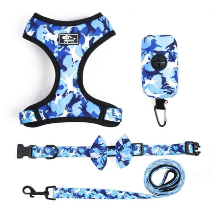 Leash Undershirt Type Dog Chest Strap Set. - linilee