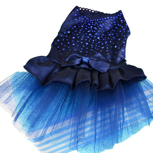 Cat Tutu Dress Rhinestone Bowknot . Princess Dress - linilee