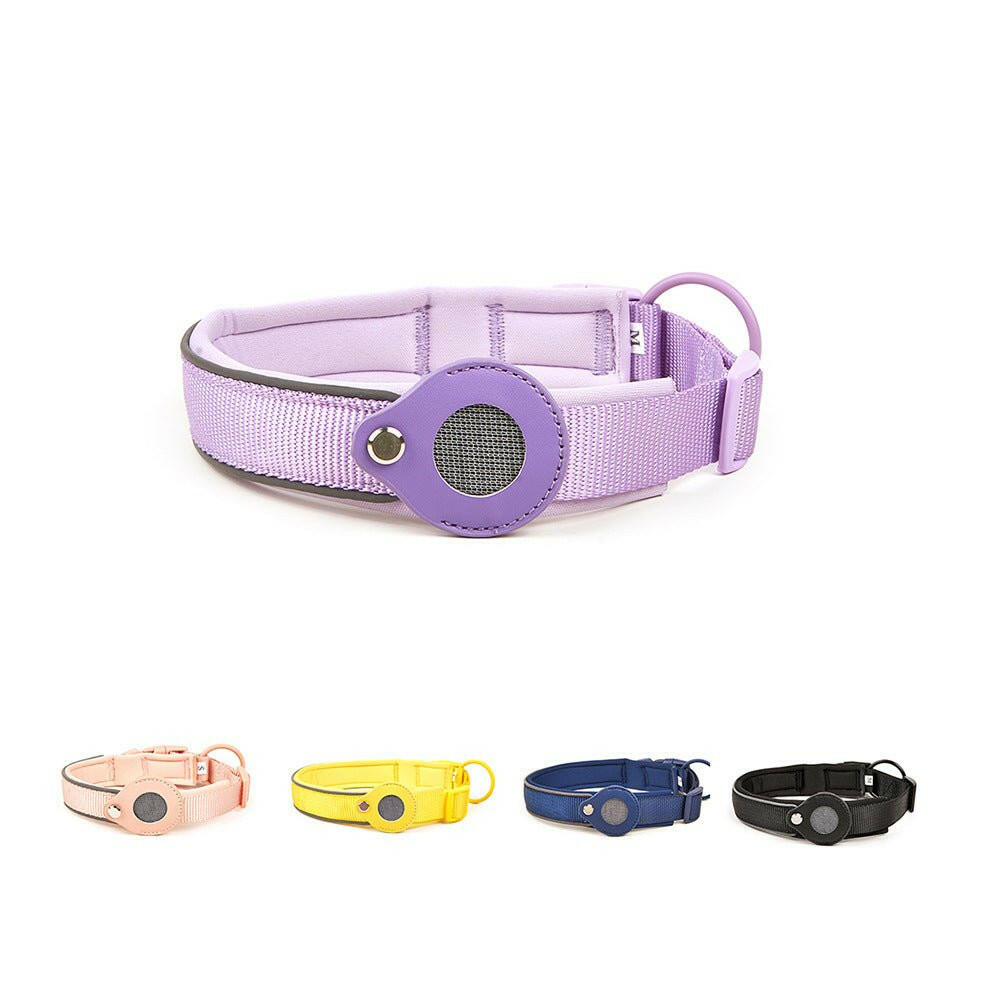 Pet Locator Collar Apple Airtag Dog Collar. - linilee