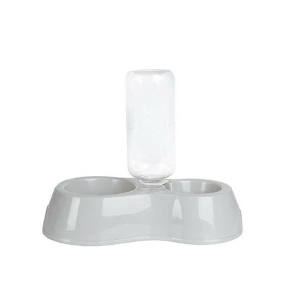 Pet Double Bowl Dual-Use Dog. - linilee