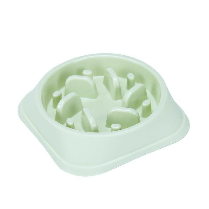 Dog Bowl Pet Slow Food Bowl Anti-Overturning. - linilee