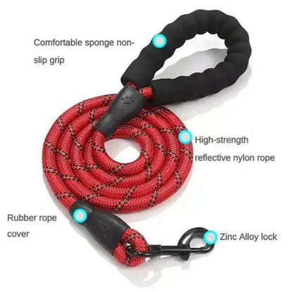 round rope dog leash. - linilee