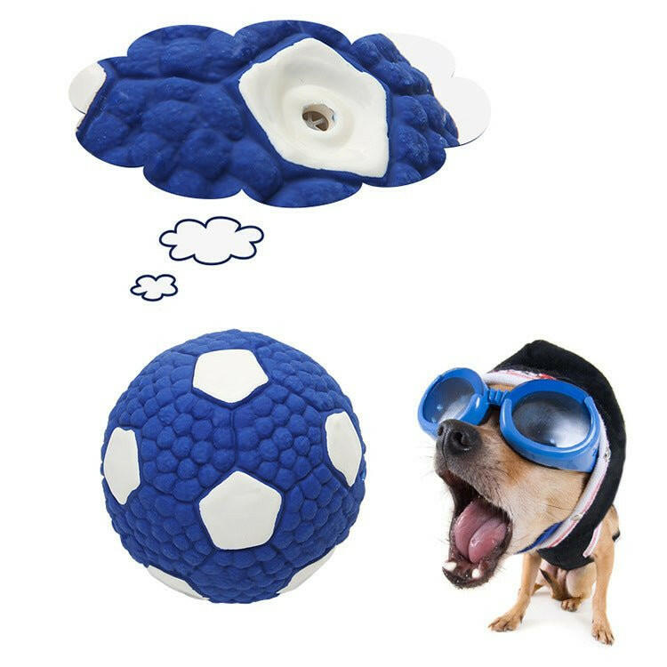 Dog Toys Latex Rugby Tennis. - linilee