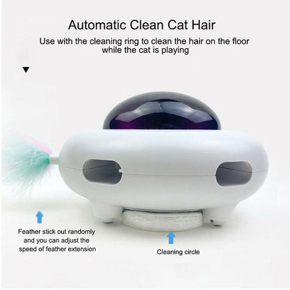 Automatic Feather Teaser Cat Toys. - linilee