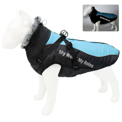 Clothes Warm Reflective. Thickened Dog Jackets - linilee