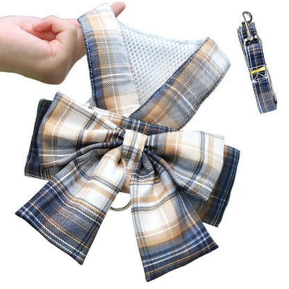 Plaid Vest Type Leash. - linilee