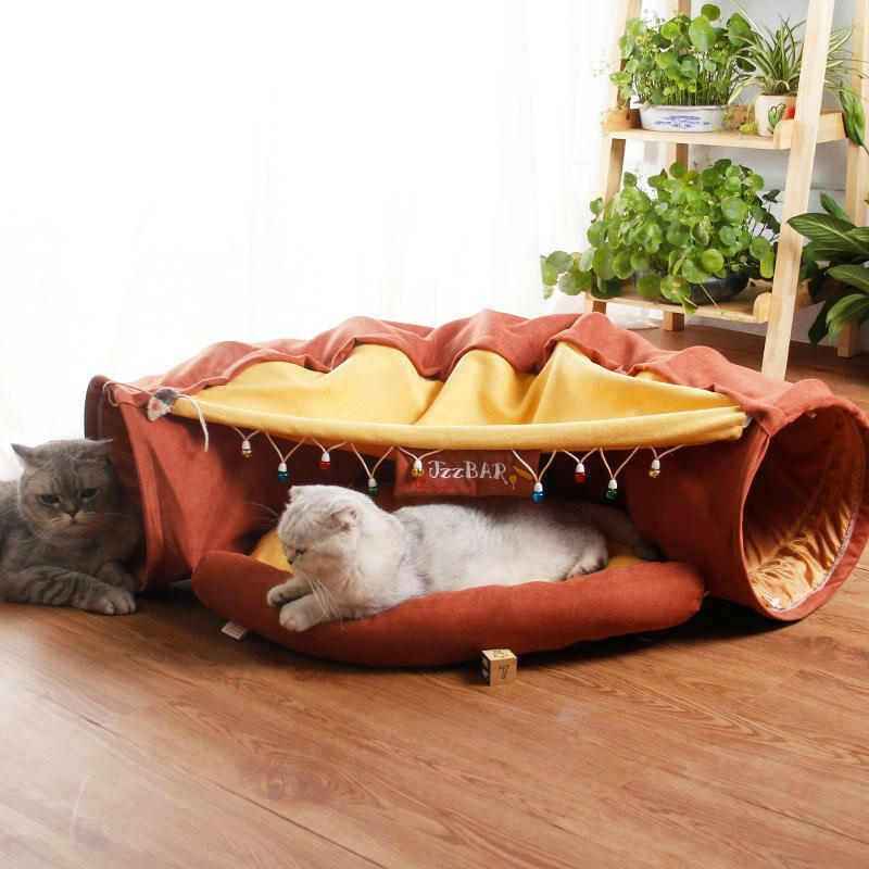 Foldable Cat Tunnel. - linilee