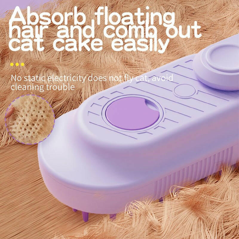 USB Rechargeable Cat Comb Cat Brush - linilee