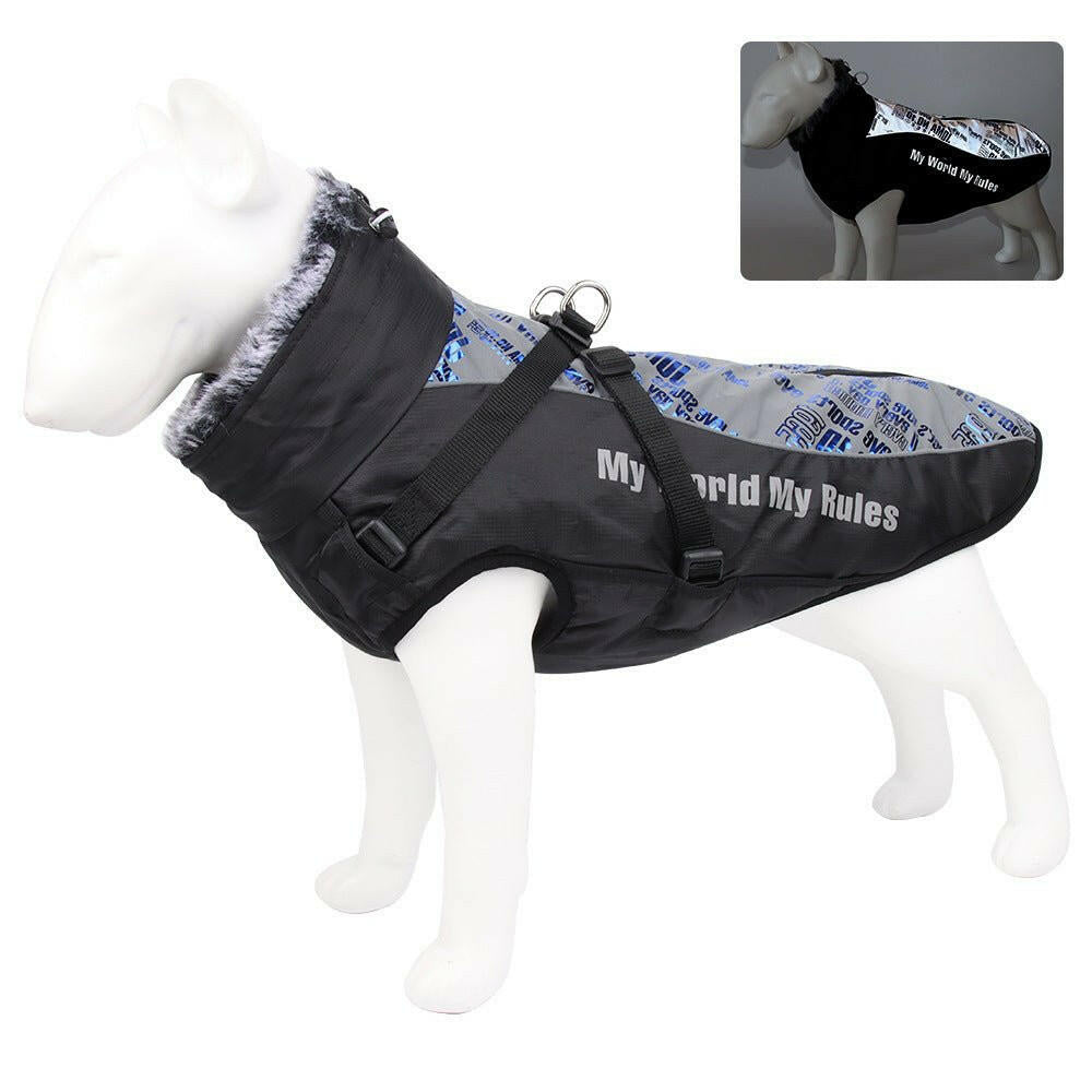 Clothes Warm Reflective. Thickened Dog Jackets - linilee