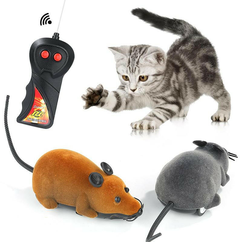 Toy Remote Control mouse. Cat Toys - linilee