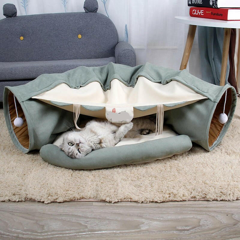 Foldable Cat Tunnel. - linilee