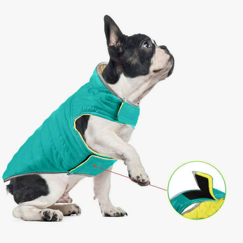 Dog Double-Sided Cotton Vest Dog Clothes - linilee