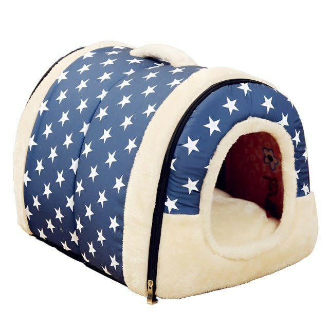 Dog Kennel Detachable Pet Bed. - linilee