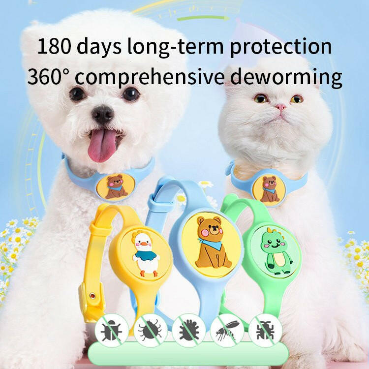 Dog Mosquito Repellent Collar Anti-flea . - linilee