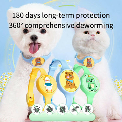 Dog Mosquito Repellent Collar Anti-flea . - linilee