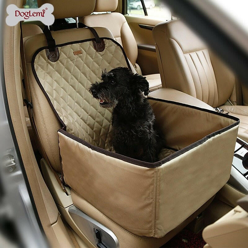 Mat Blanket Foldable Pet Dog Car Carrier Basket. Safety Single Seat Bag - linilee