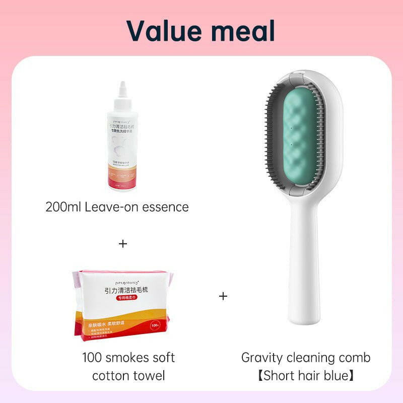 2 In 1 Hair Removal Cleaning Double Side cat Grooming - linilee