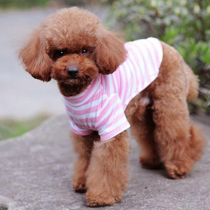 Summer Pet Dog Clothes For Small Dogs Cotton. Dog Shirt - linilee