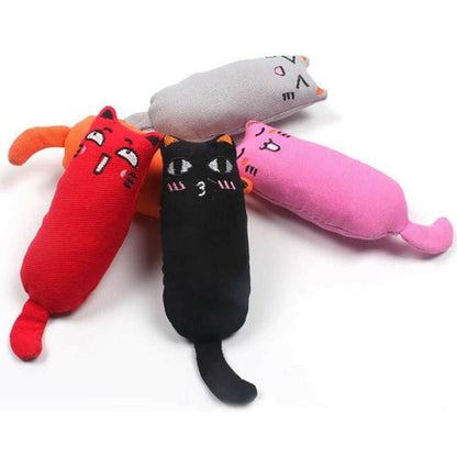 Cat Plush Thumb Pillow Cat toy - linilee