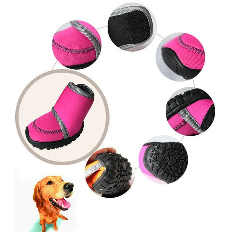 Set Waterproof Winter Pet Dog Shoes. - linilee