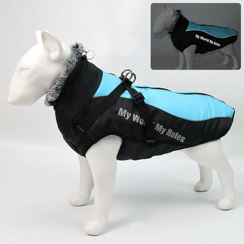 Dog Clothes Waterproof. Dogs Vest Harness - linilee