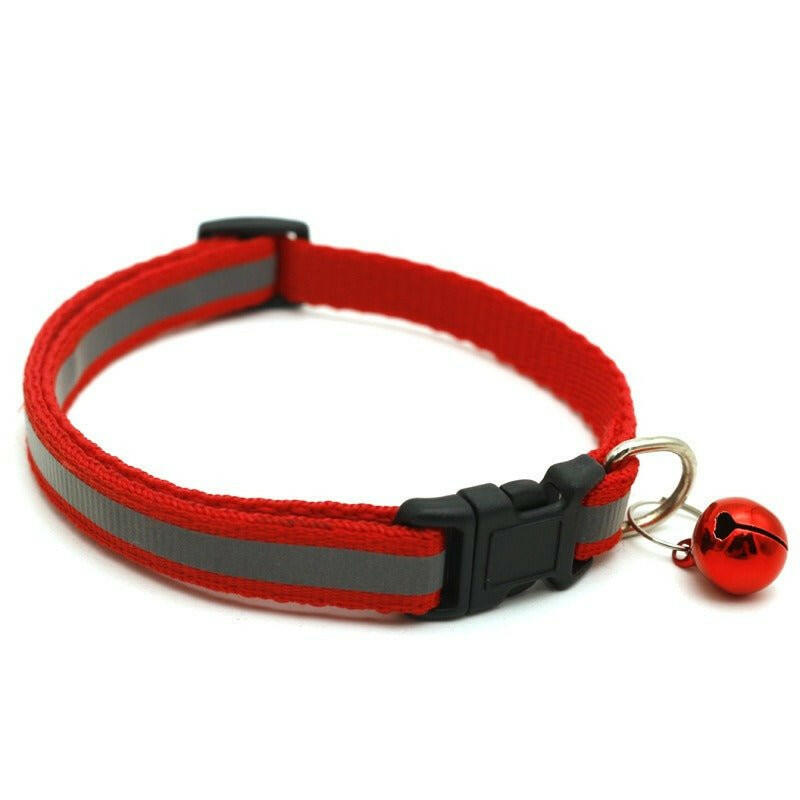 reflective patch collar reflective Cat Collar - linilee