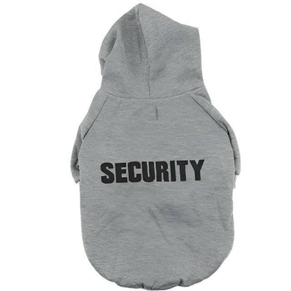 Security Cat Clothes Pet Cat Coats Jacket Hoodies - linilee