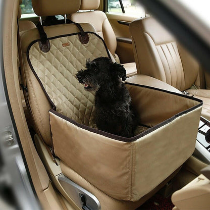 Mat Blanket Foldable Pet Dog Car Carrier Basket. Safety Single Seat Bag - linilee