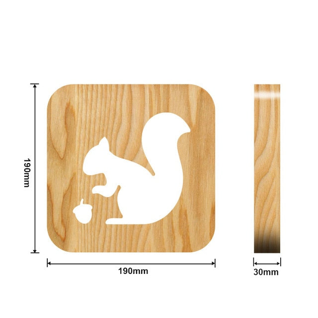 Animal Night Light - linilee