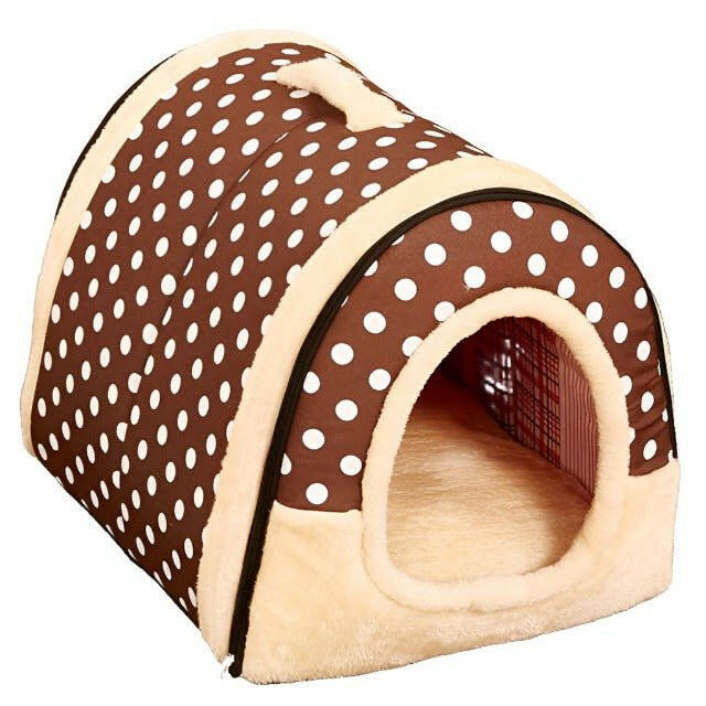 Dog Kennel Detachable Pet Bed. - linilee