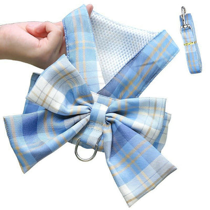 Plaid Vest Type Leash. - linilee