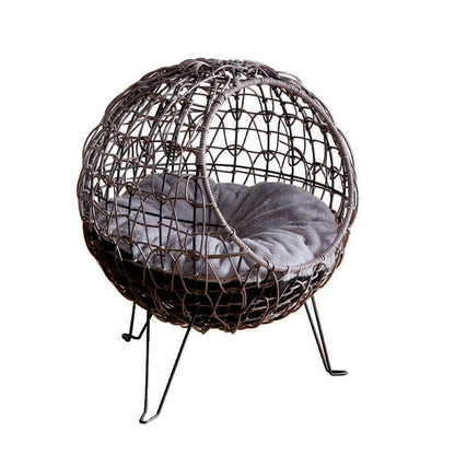 Rattan Warm Semi Closed Rattan Woven All Season. - linilee