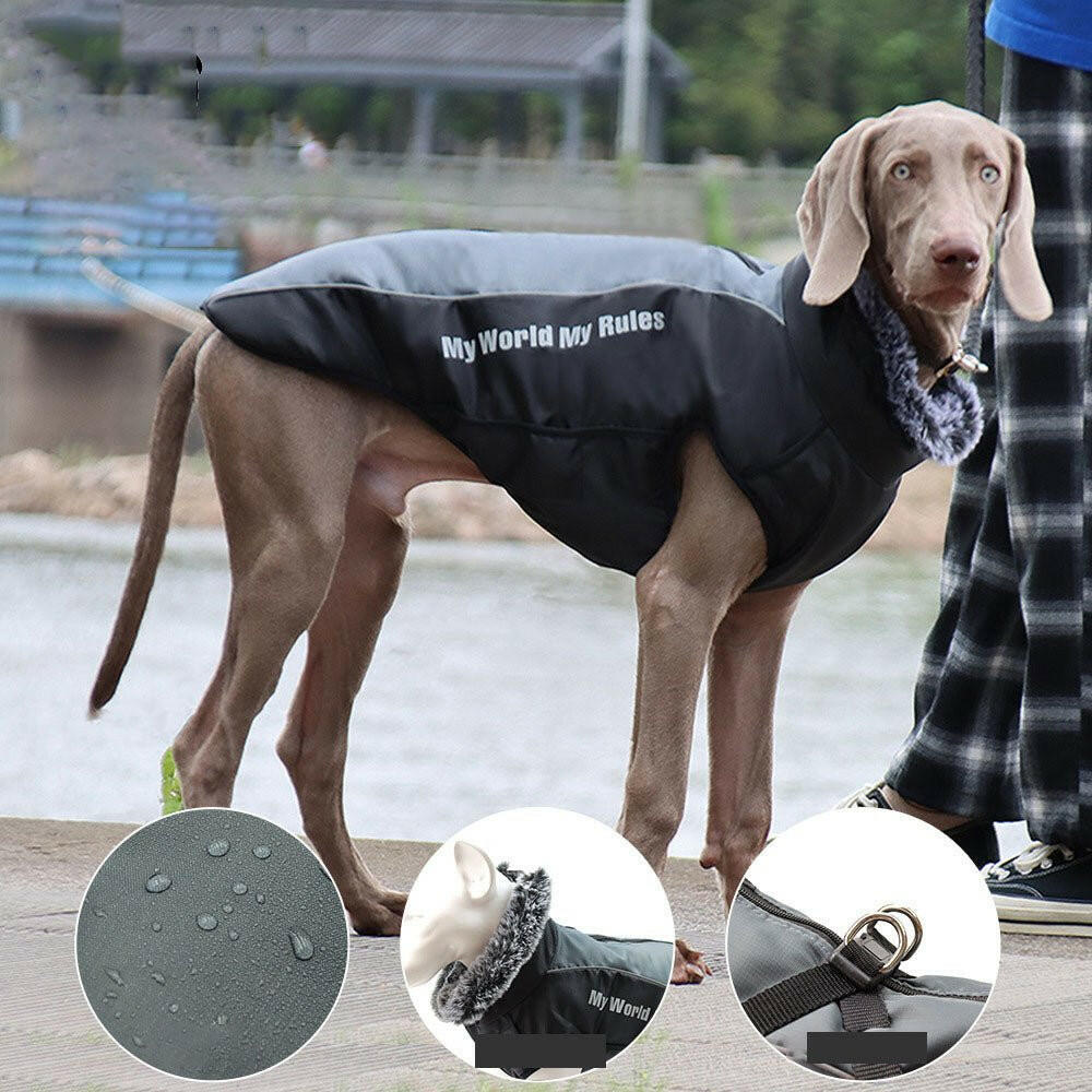 Clothes Warm Reflective. Thickened Dog Jackets - linilee