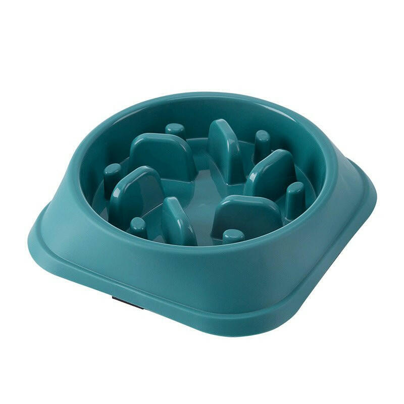 Dog Bowl Pet Slow Food Bowl Anti-Overturning. - linilee