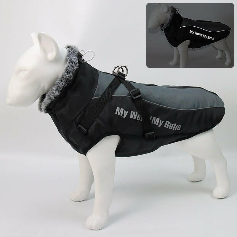 Dog Clothes Waterproof. Dogs Vest Harness - linilee