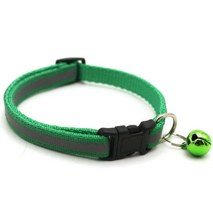 reflective patch collar reflective Cat Collar - linilee