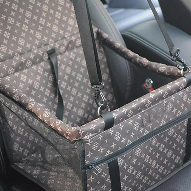 Pet Dog Carrier Car Seat Pad Safe Carry. - linilee