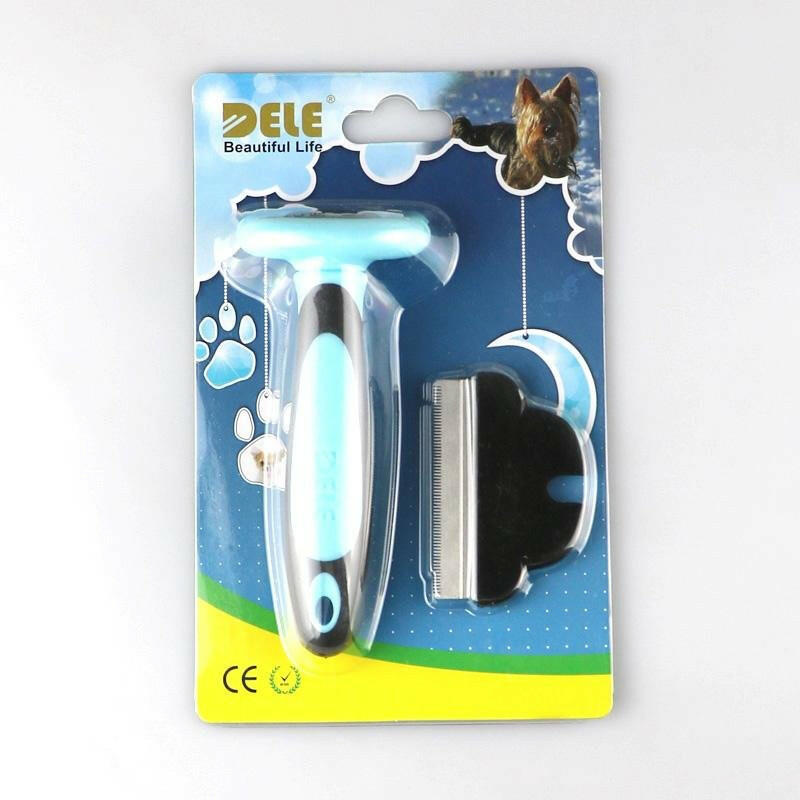 Pet Hair Removal flea comb for dogs . - linilee