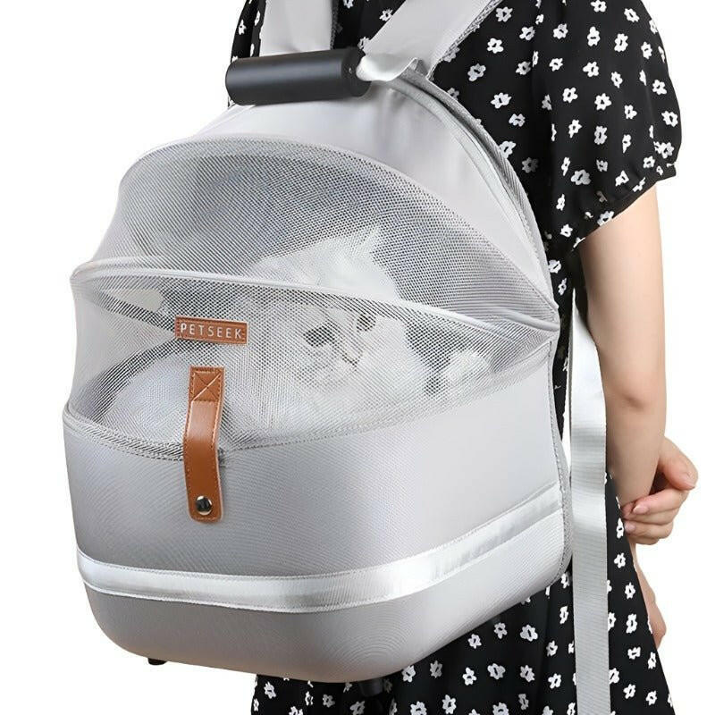 Shoulder Travel Bag Light Space Capsule. - linilee