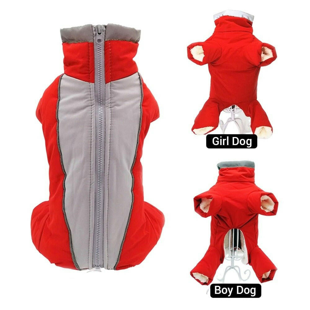 Dog Clothes Winter Overalls for Dogs - linilee