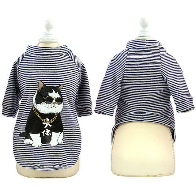 Cotton Pet Clothes Puppy Shirt Summer Dog Vest T-shirts S-2XL - linilee