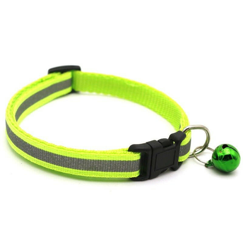 reflective patch collar reflective Cat Collar - linilee