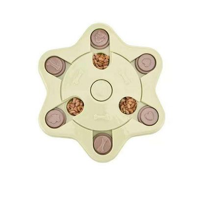 Dog Puzzle Toys Interactive Slow Dispensing Feeding. - linilee