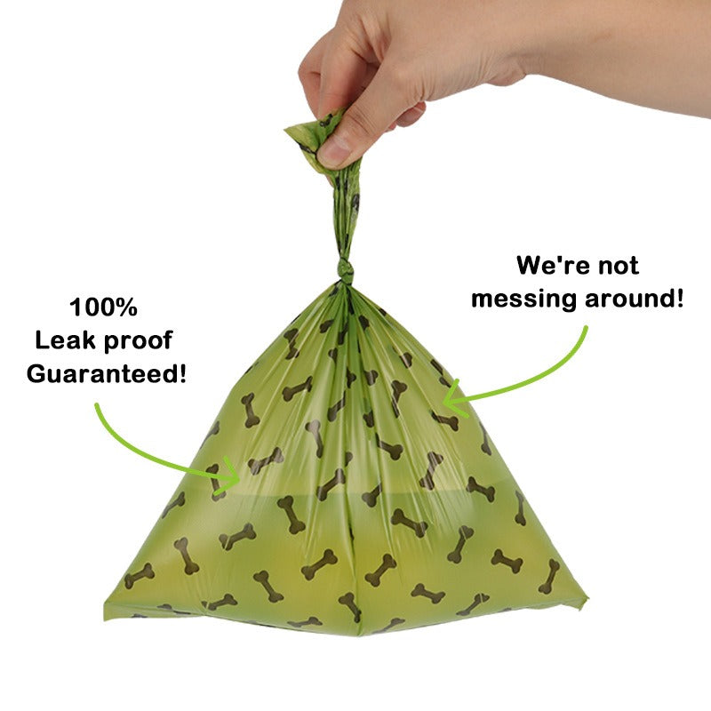 Degradable dog poop bag pet garbage bag - linilee