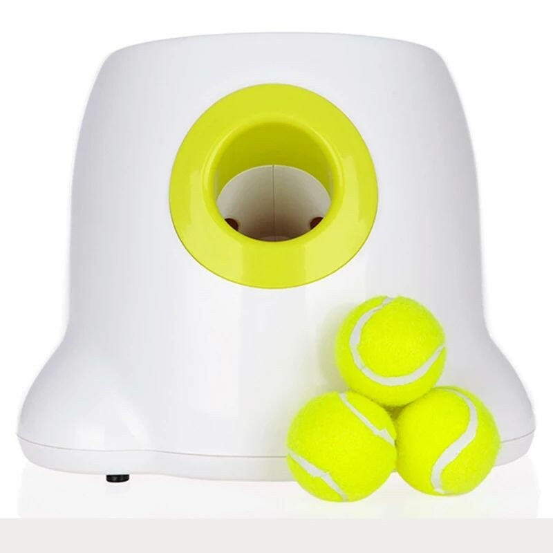 Toys Dog Net Ball Launcher Automatic Throwing Ball Throwing. - linilee