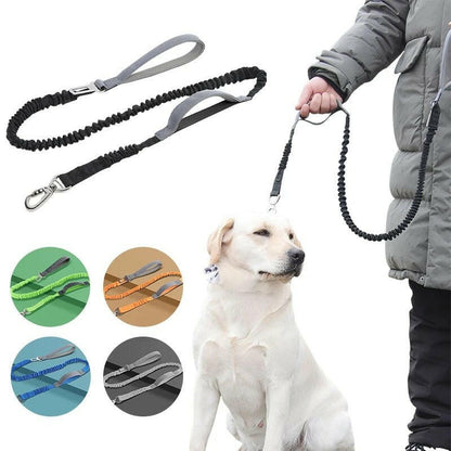 Dog traction rope reflective rope freely adjustable length. - linilee