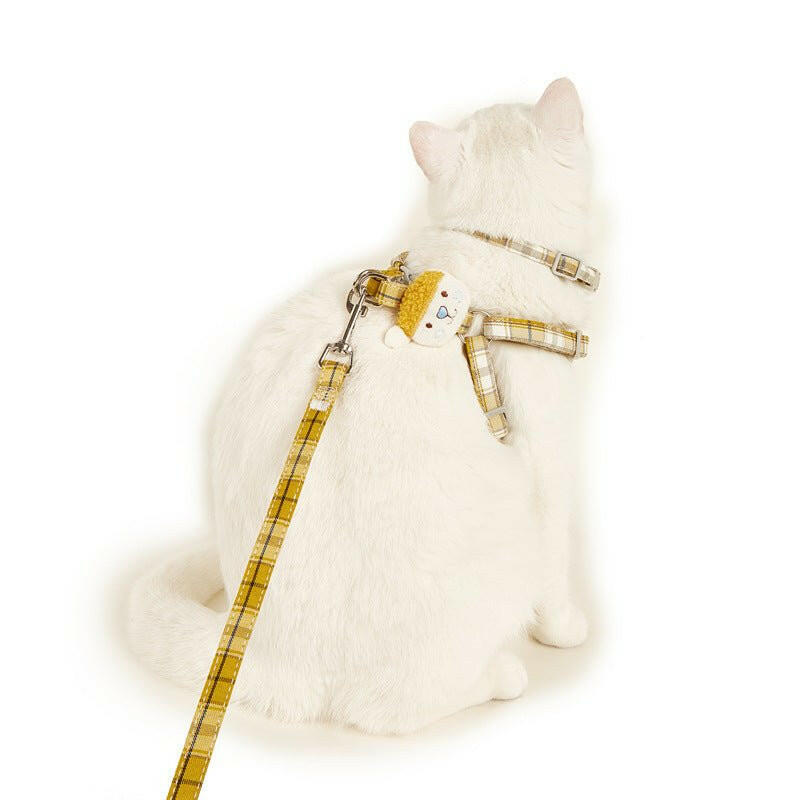 Adjustable cat leash. - linilee