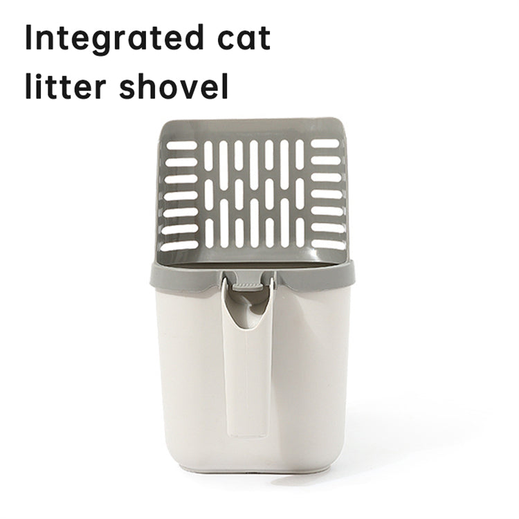 integrated tofu cat litter shovel - linilee