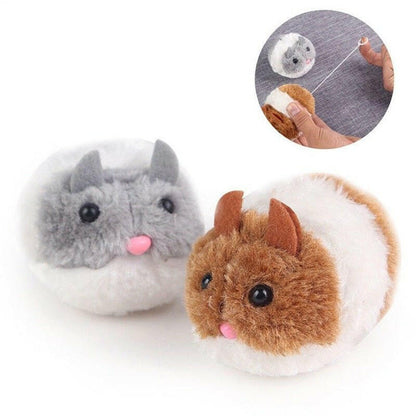 Cat Toys Plush Fur Toy Shake Movement Mouse. - linilee