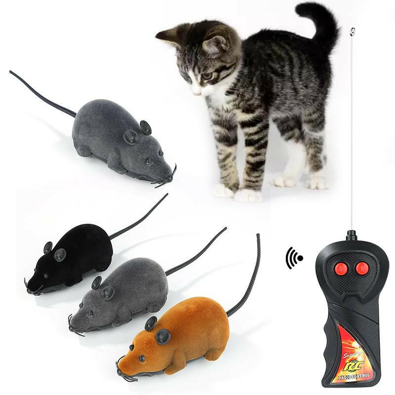 Toy Remote Control mouse. Cat Toys - linilee